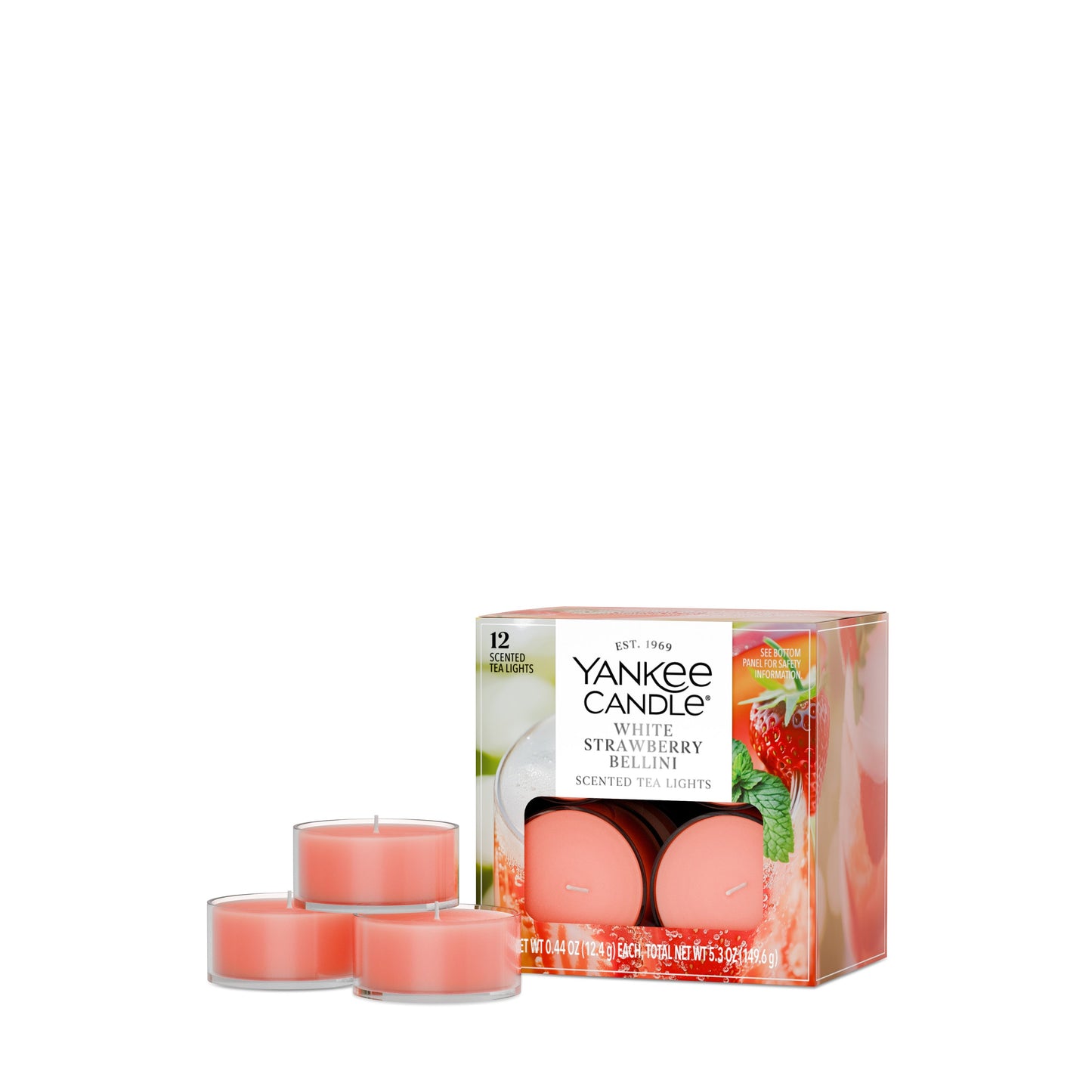 White Strawberry Bellini Drop 4-0131
